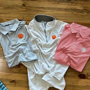 Lot of 3 CLEMSON Men’s shirts